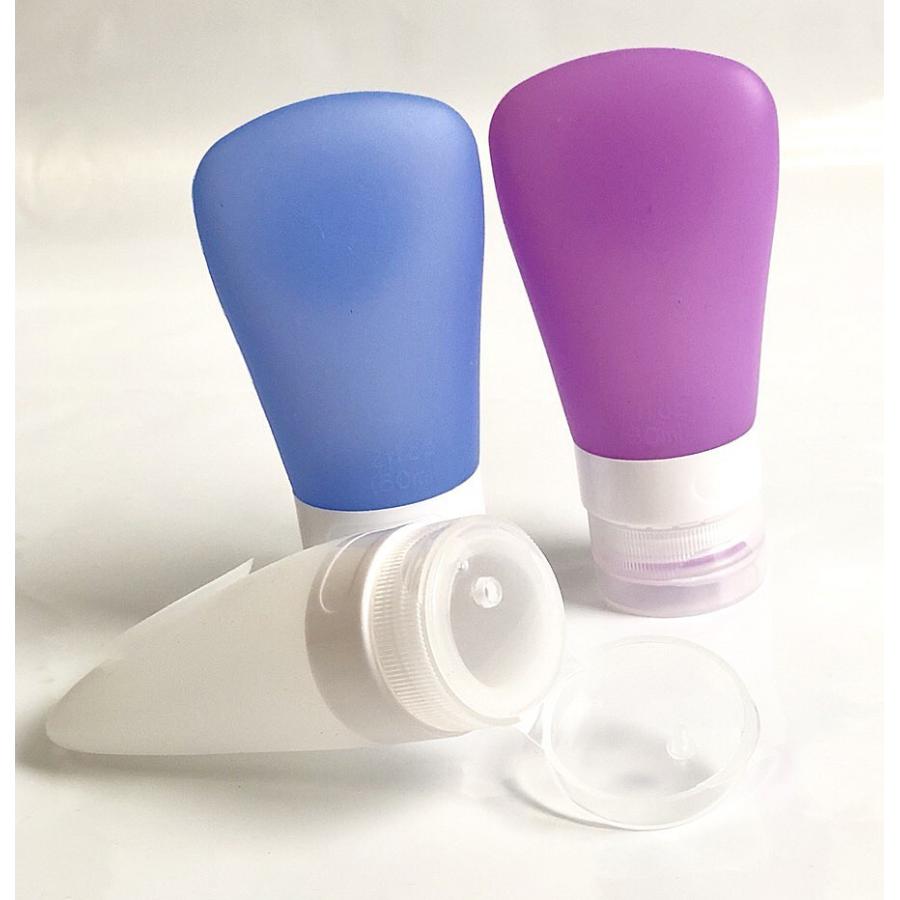 ロジック 機内持込用 シリコン シャンプーボトル 3個セット 容量60ml [LGSHAMPOOBOTTLE3SET] 海外旅行