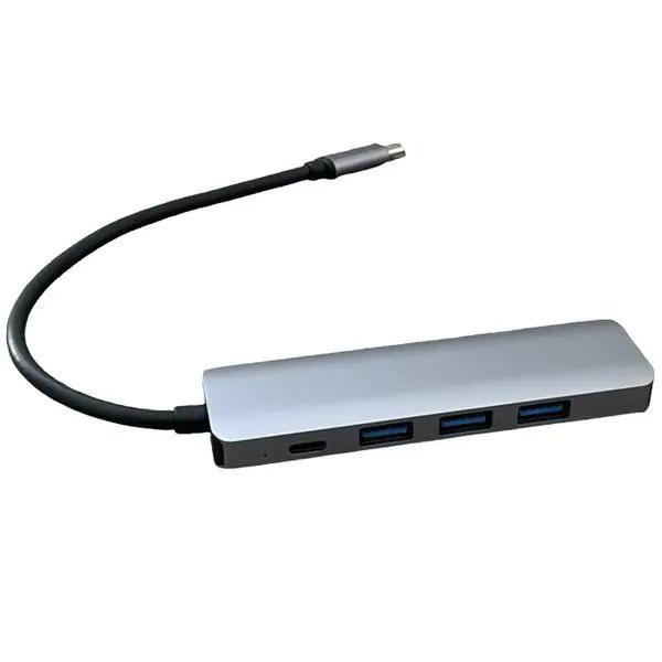 ロジック LG-UCHUB-C100WU3H1 USBマルチハブアダプタ Type-C PD充電専 Type-A HDMI 送料無料 ...