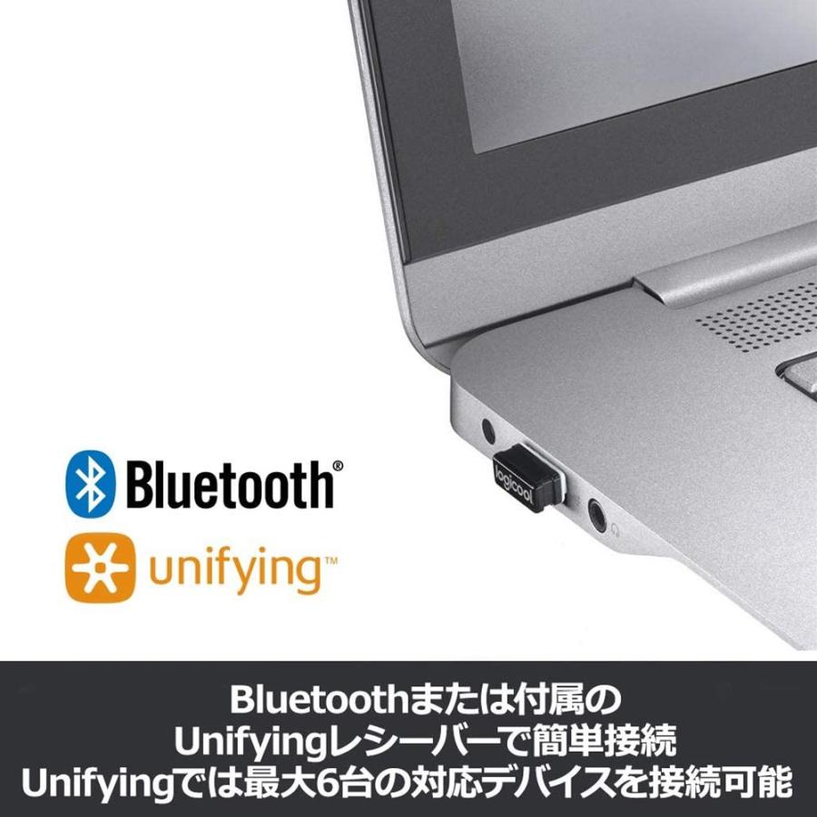 ロジクール ワイヤレスキーボード 無線 K375s Windows Mac Chrome Android iOS 対応 Bluetooth Unifying ワイヤレス キーボード 耐水 スタンド付 Amazon.co.jp: ロジクール ワイヤレスキーボード 無線 K375s