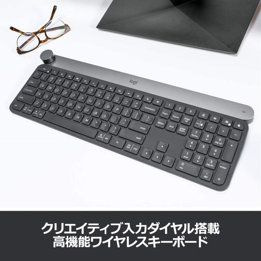ロジクール キーボード ワイヤレス 無線 KX1000s bluetooth CRAFT 