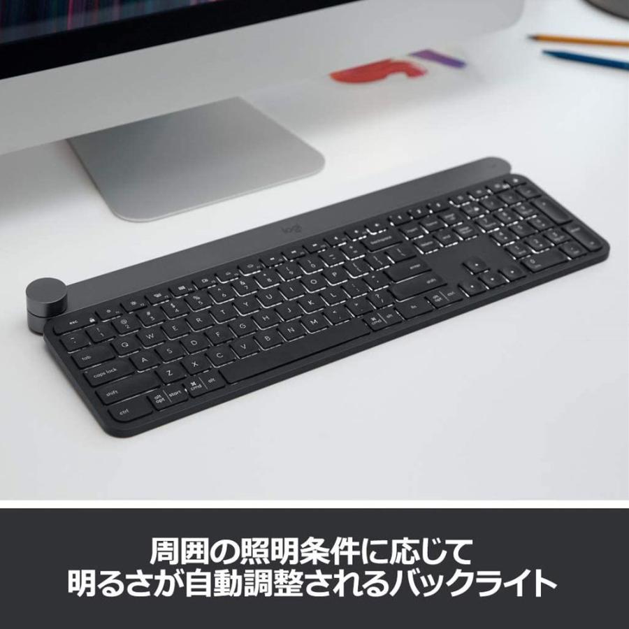 ロジクール キーボード ワイヤレス 無線 KX1000s bluetooth CRAFT 