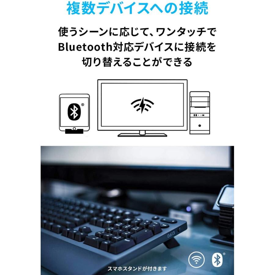 全3色/黒/赤/ベージュ Logicool G ロジクール G ゲーミングキーボード ワイヤレス G913 薄型 GLスイッチ リニア メカニカル キーボード 静音 NEC PC-LL750ES6W用 ノートパソコンキーボード V119802IJ1 白