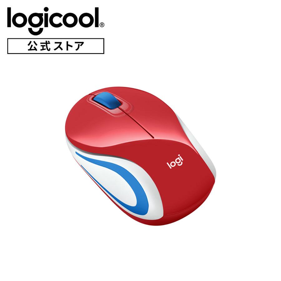 ロジクール M187r ワイヤレスマウス 無線 マウス ミニマウス 超小型 小型 ワイヤレス M187rrd レッド 国内正規品 ロジクール公式ストア 通販 Paypayモール