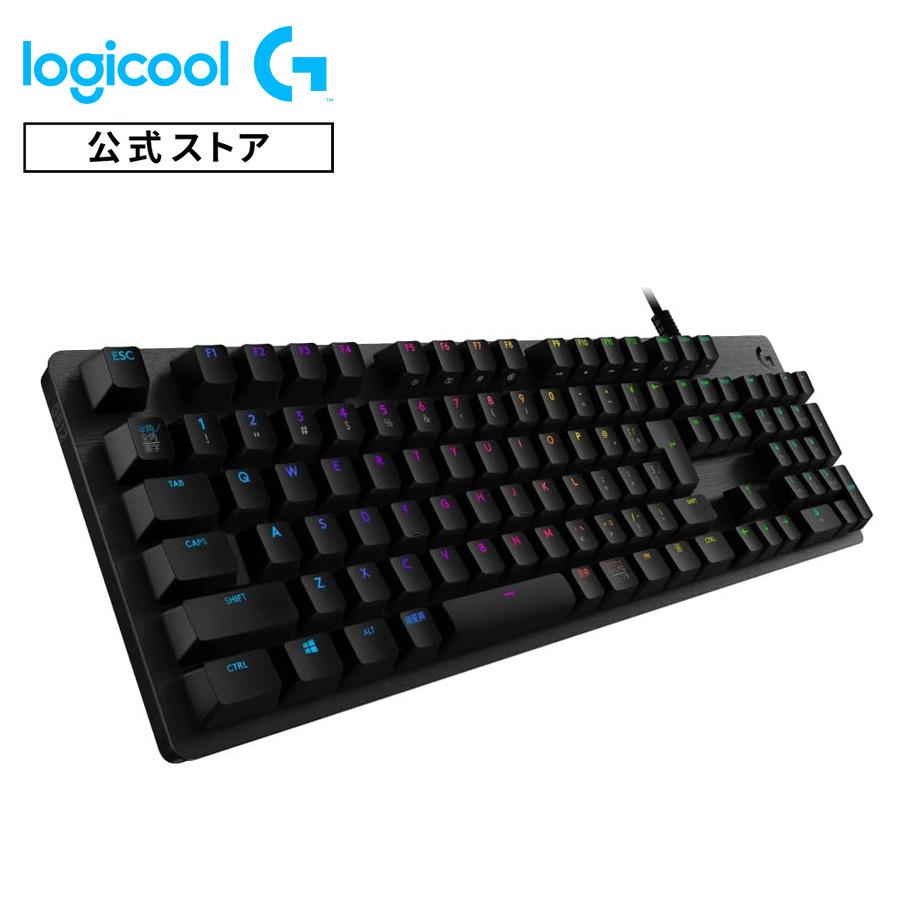 Logicool G ゲーミングキーボード 有線 G512 GXスイッチ クリッキー メカニカルキーボード 日本語配列 LIGHTSYNC RGB  G512-CK 国内正規品 ロジクール公式ストア - 通販 - PayPayモール