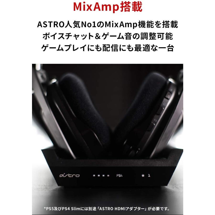 ヘッドセット ASTRO ゲーミング A50 WIRELESS + BASE STATION