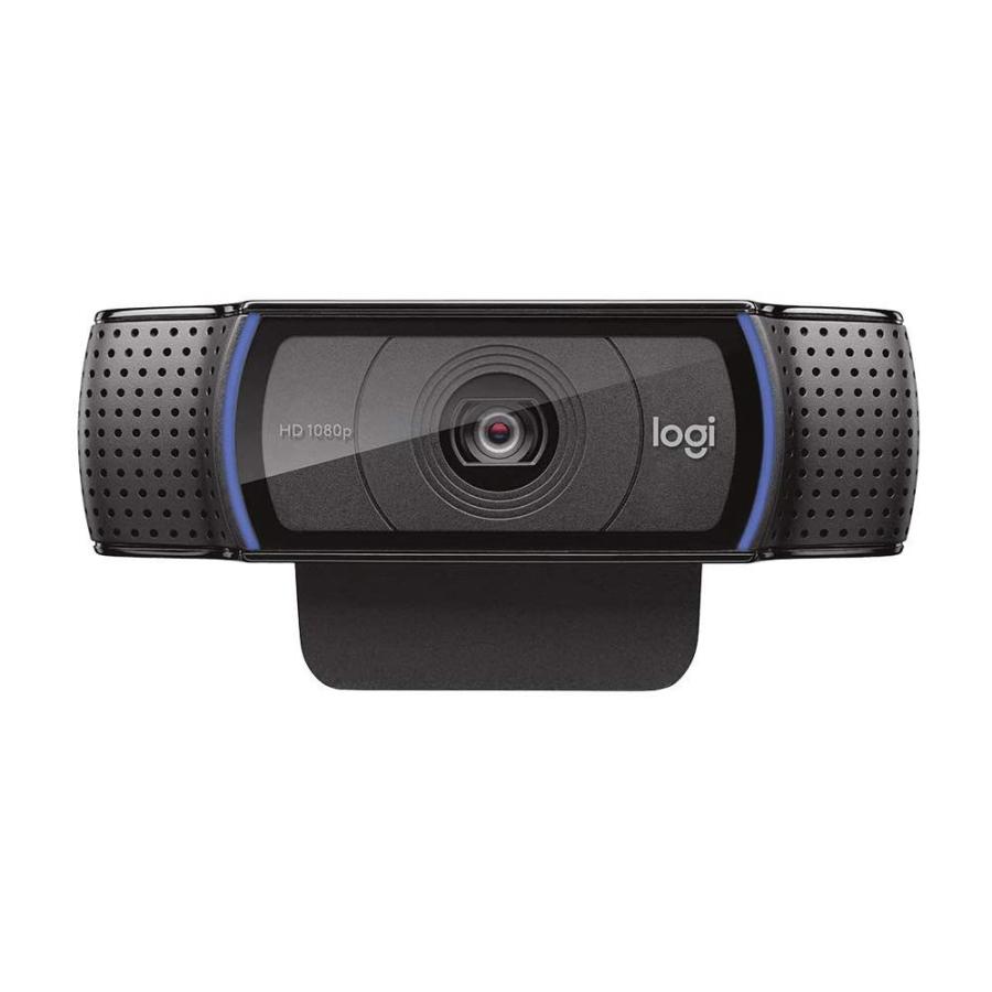 海外最新 ウェブカメラ ロジクール webカメラ C930s Pro HD ブラック オートフォーカス 自動光補正 ノイズキャンセリングマイク