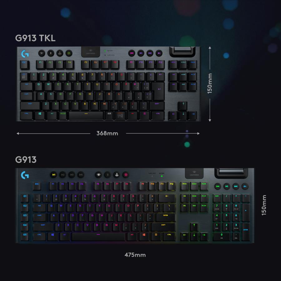 ロジクールG ゲーミング キーボード Logicool G G913 TKL リニア ロジクールG ゲーミング キーボード Logicool G G913 TKL リニア
