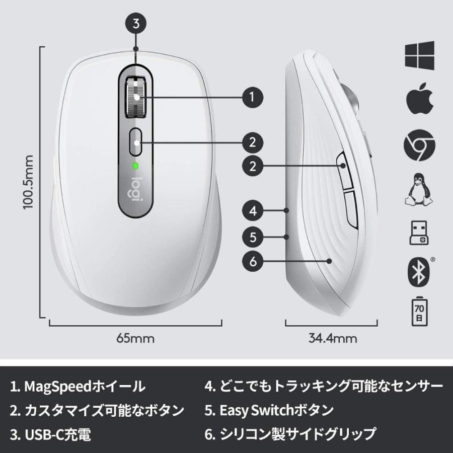 未開封 ロジクール MX ANYWHERE 3 MX1700 Bluetooth Amazon.co.jp: ロジクール MX ANYWHERE 3 ワイヤレス モバイル