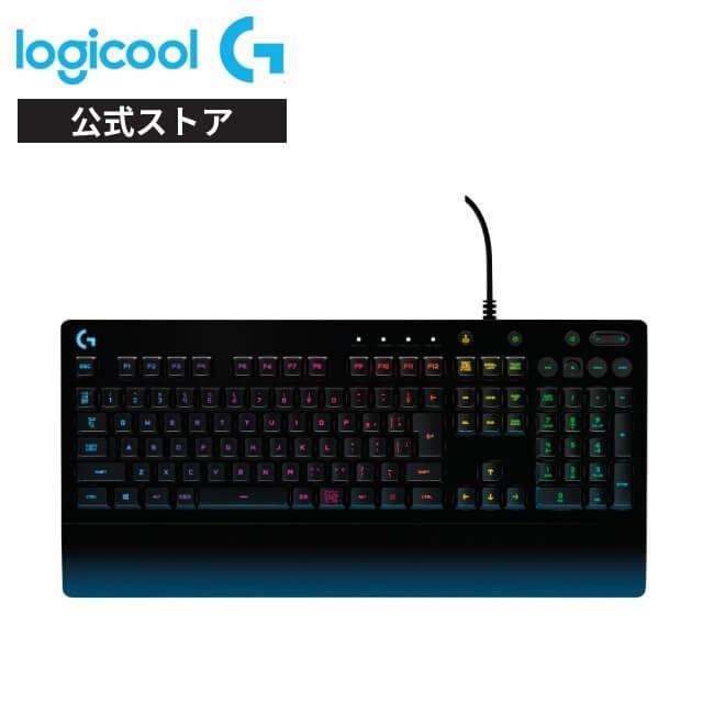 ゲーミング キーボード Logicool G 有線 G213r パームレスト 日本語