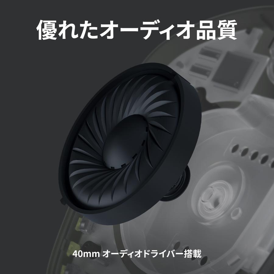 ゲーミングヘッドセット Logicool G G435 ワイヤレス Bluetooth 無線 LIGHTSPEED G435BK G435WH G435BL 国内正規品 2年間無償保証 | ロジクールG | 05
