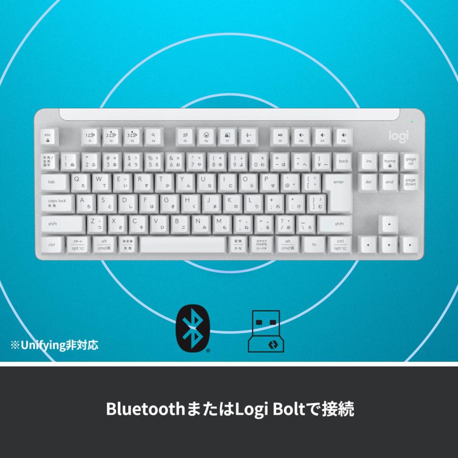 メカニカル キーボード ロジクール SIGNATURE K855OW ワイヤレス テンキーレス 赤軸 リニア Logi Bolt 国内正規品 :4943765059158:ロジクール公式ストア - 通販 - Yahoo!ショッピング メカニカル キーボード ロジクール SIGNATURE K855OW ワイヤレス テンキーレス 赤軸 リニア Logi Bolt 国内正規品 :4943765059158:ロジクール公式ストア - 通販 - Yahoo!ショッピング