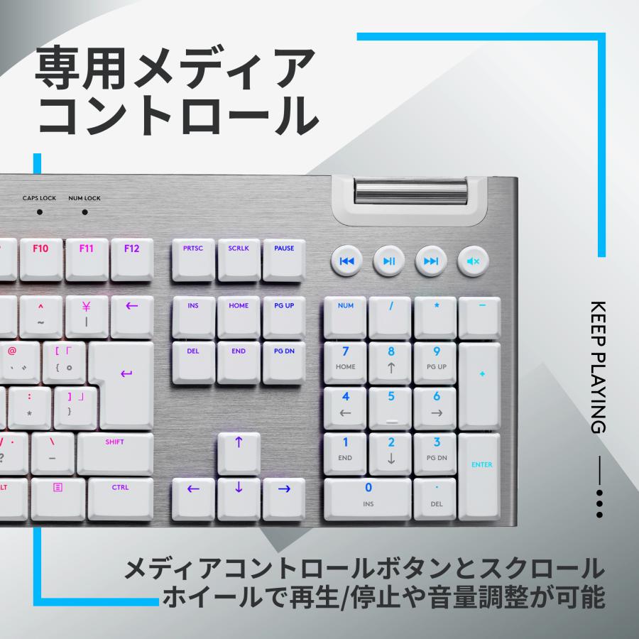 ゲーミング キーボード メカニカル Logicool G G813 GLスイッチ 
