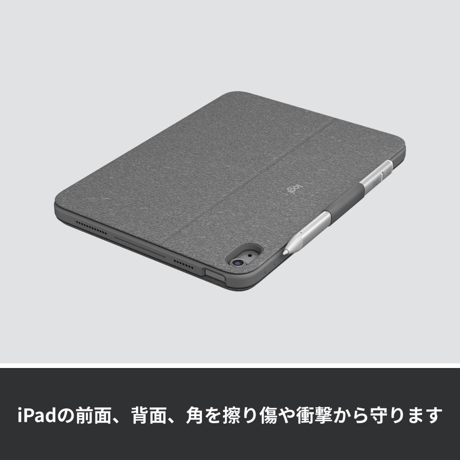 新製品 ロジクール iPad 10.9インチ 最新 第10世代対応 トラックパッド