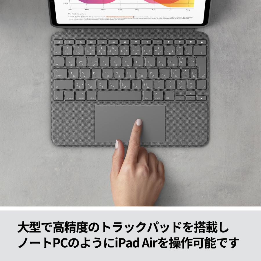 新製品 iPad Air 第4世代 第5世代 用 ロジクール COMBO TOUCH
