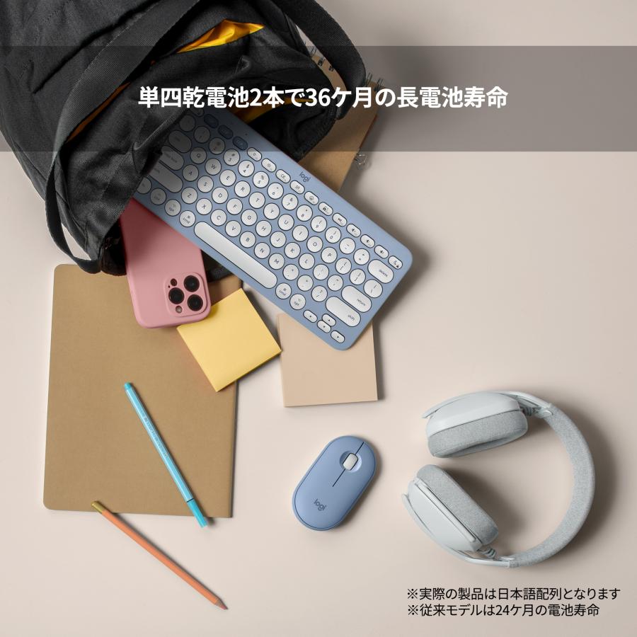 logicool ワイヤレス キーボード ロジクール K380s Pebble Keys logicool ワイヤレス キーボード ロジクール K380s Pebble Keys