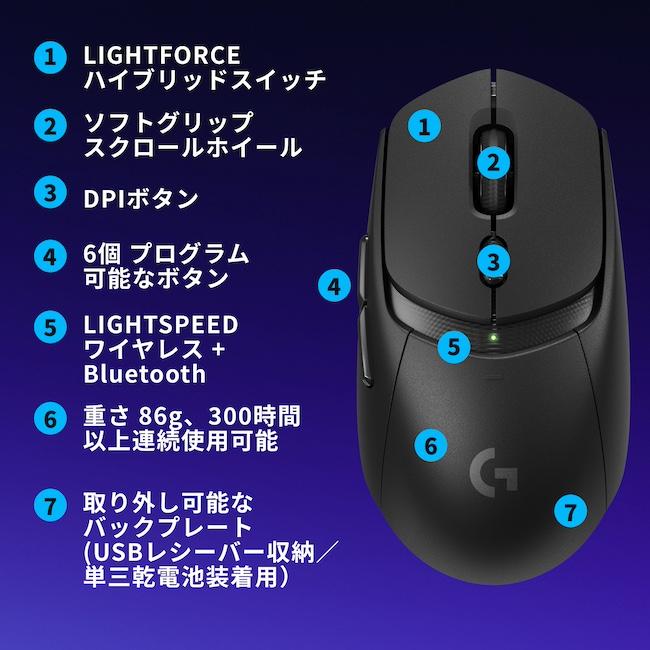 ロジクールG Logicool G ワイヤレスゲーミングマウス G309 ロジクールG Logicool G ワイヤレスゲーミングマウス G309