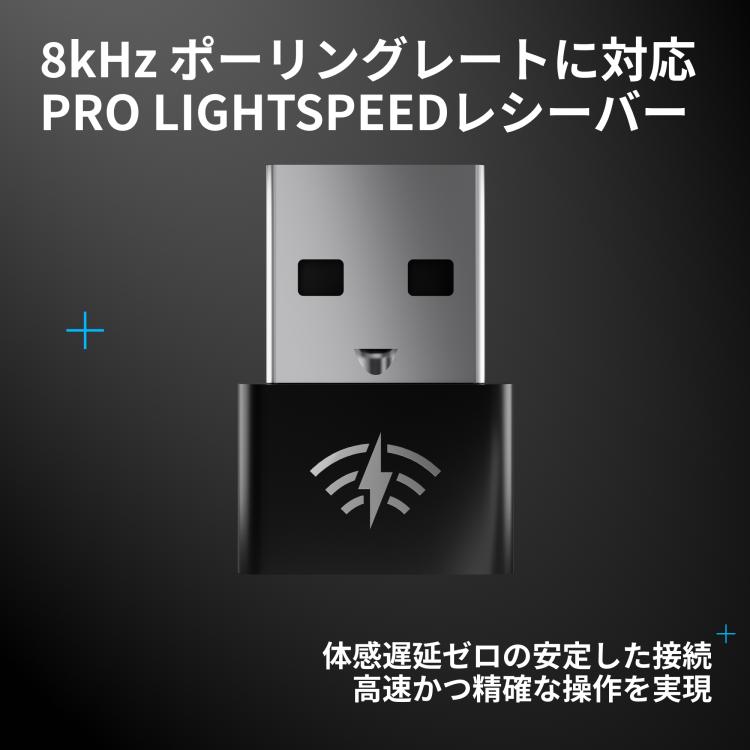 ロジクールG ワイヤレスレシーバー LogicoolG G-PRO-WL-4KRC 8kHz