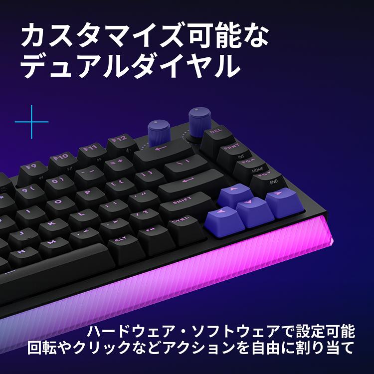 ロジクールG ゲーミングキーボード Logicool G G512 X 75 有線 リニア