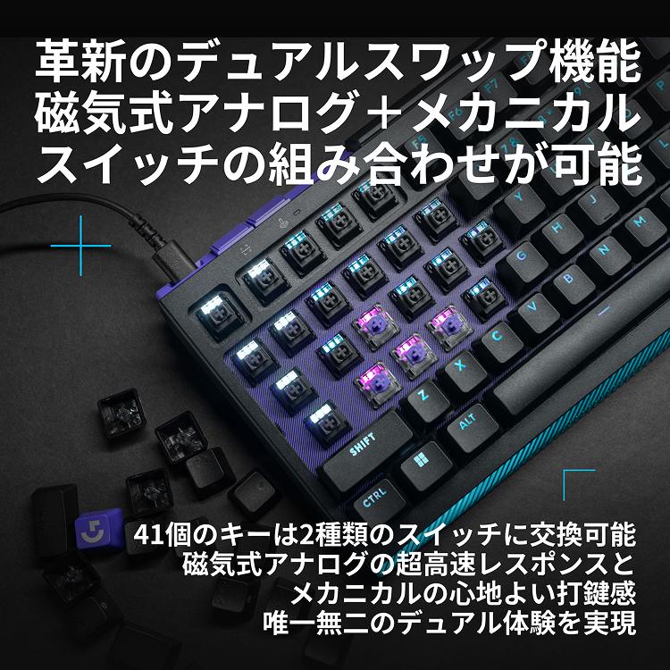 ロジクールG ゲーミングキーボード Logicool G G512 X 75 有線