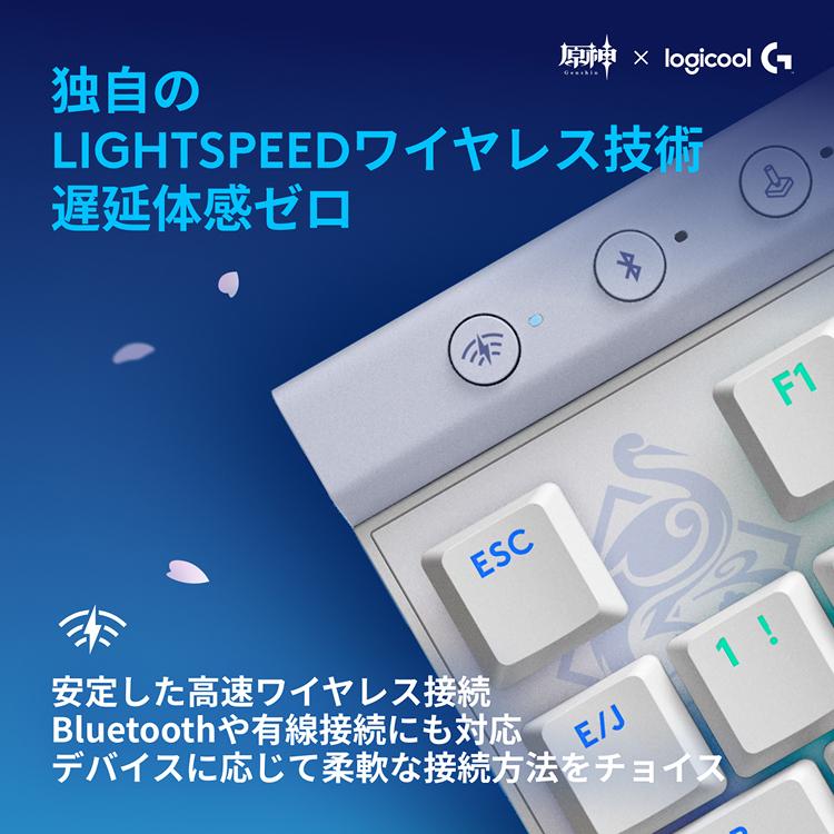 ロジクールG Logicool G ワイヤレス ゲーミング キーボード G515 TKL