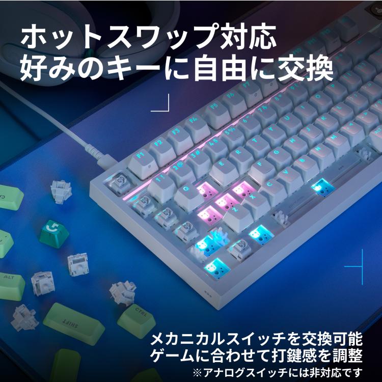 ロジクールG ゲーミングキーボード Logicool G G316 X 98 有線 リニア