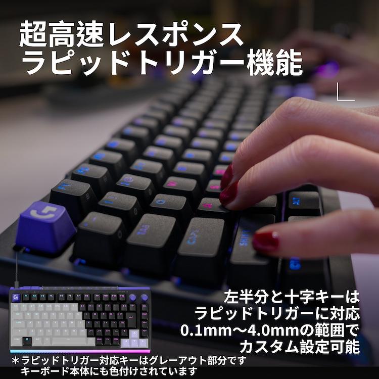 ロジクールG ゲーミングキーボード Logicool G G512 X 75 有線 リニア
