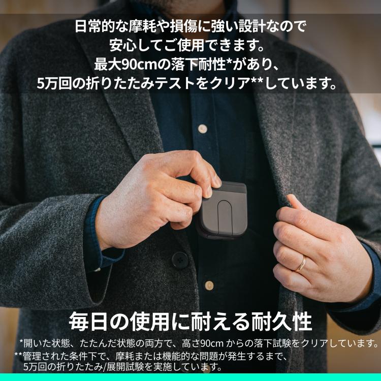ワイヤレスマウス 折りたたみ式 ロジクール Mobi Fold MF900 静音 軽量 小型 無線 高速スクロール Bluetooth Logi Bolt MF900GRda 国内正規品 1年間無償保証 | logicool | 07