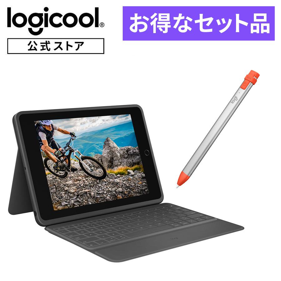 セットでお得 ロジクール iPad 第7世代 第8世代 第9世代 用 キーボードケース + デジタルペンシル iK1054BKA + iP10 :  setlogi000026 : ロジクール公式ストア - 通販 - Yahoo!ショッピング