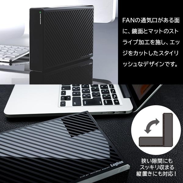 eSATA対応 WD Red Plus搭載 ハードディスク HDD 3TB 外付け 3.5インチ USB3.1 Gen1（USB3.0） LHD-EG30TREU3F ロジテック t｜logitec｜08