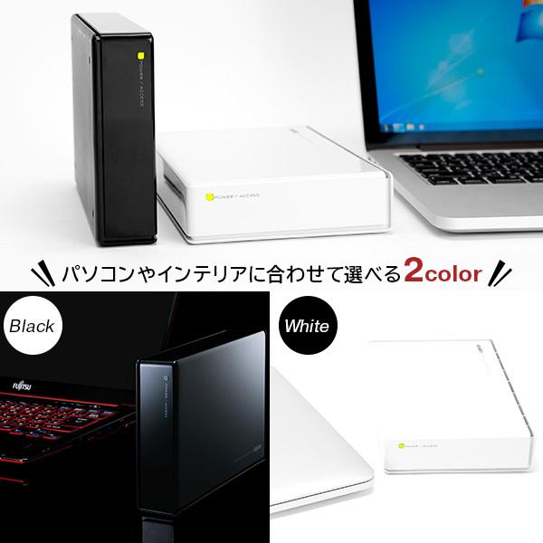 ロジテック HDD 外付け 6TB 高耐久 ハードディスク WD Red Plus