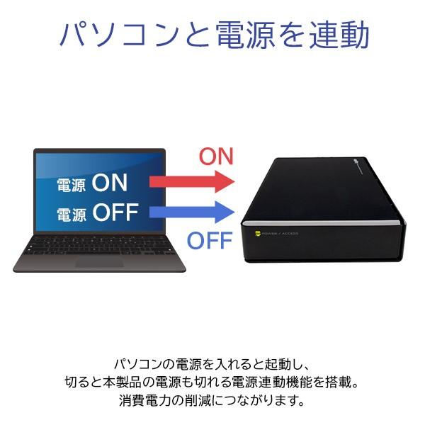 セキュリティ対策 暗号化ハードディスク 8TB 外付け HDD Windows用 LHD-EN80U3BS t｜logitec｜05