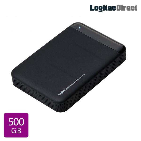 外付けhdd ポータブル 500gb Usb3 1 Gen1 Usb3 0 ハードウェア暗号化ハードディスク セキュリティー 耐衝撃 Windows用 Lhd Pbm05u3bs ロジテックdirect Paypayモール店 通販 Paypayモール