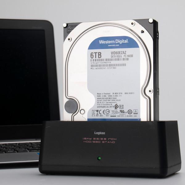 限定価格セール！ WD Blue（SMR）WD60EZAZ 内蔵ハードディスク HDD 6TB 保証・無償ダウンロード可能なソフト付 3.5インチ  ウエデジ LHD-WD60EZAZ ロジテックダイレクト限定 内蔵型ハードディスクドライブ