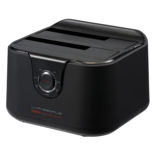 HDD SSD コピー スタンド ケース デュプリケーター クローン 換装 3.5インチ / 2.5インチ / Win/Mac/テレビ パソコン データ移行 LHR-2BDPU3 | ロジテック | 06