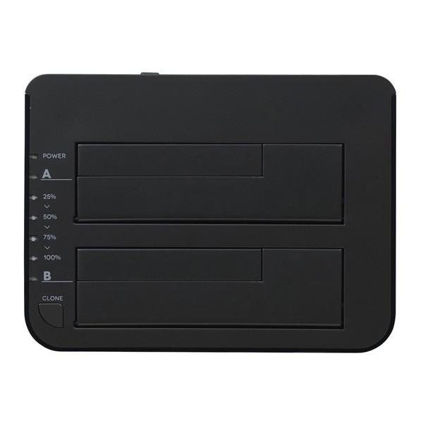 HDD SSD コピー スタンド ケース デュプリケーター エラースキップ 機能 クローン 換装 3.5インチ / 2.5インチ / Win / Mac LHR-2BDPU3ES｜logitec｜11
