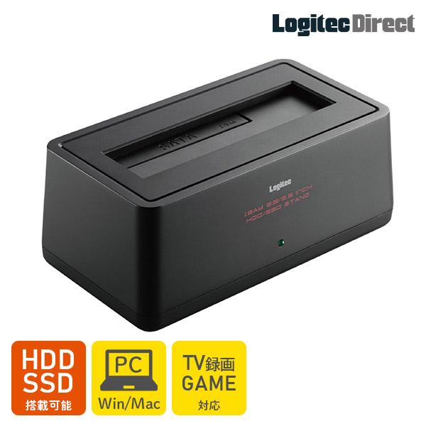 最適な材料 HDDケース 1BAY 3.5インチ 2.5インチ USB3.2 Gen1 HDD LHR-L1BSTWU3D USB3.0 HDDスタンド 新作 人気 SSD対応 ロジテックダイレクト限定