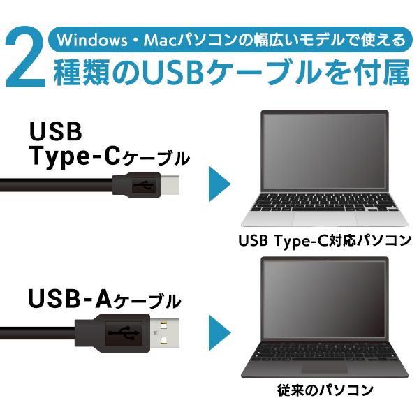 ロジテック Type-C HDD / SSD ケース 外付け 2.5インチ HDD