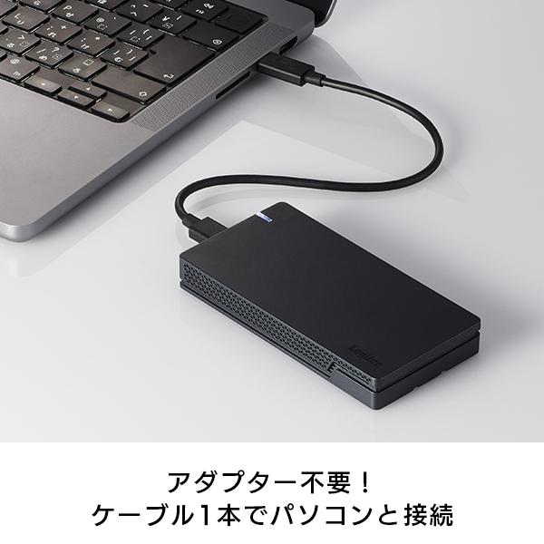 ロジテック SSD 外付け 1TB 超高速転送 USB40Gbps USB4対応 ポータブル