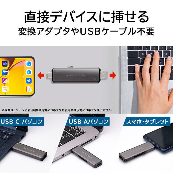 ロジテック SSD 外付け 500GB 高速 type-C type-A 両対応 テレビ ロジテック SSD 外付け 500GB 高速 type-C type-A 両対応 テレビ