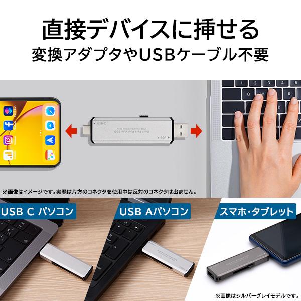 ロジテック SSD 外付け 1TB 高速 USB-C USB-A 両対応 iPhone PS5 Pro