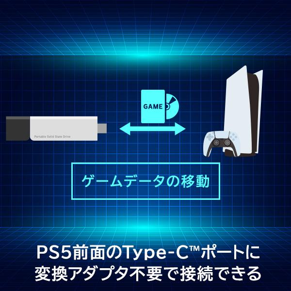 ロジテック SSD 外付け 1TB iPhone USB-C PS5 高速 薄型 スリム 読込
