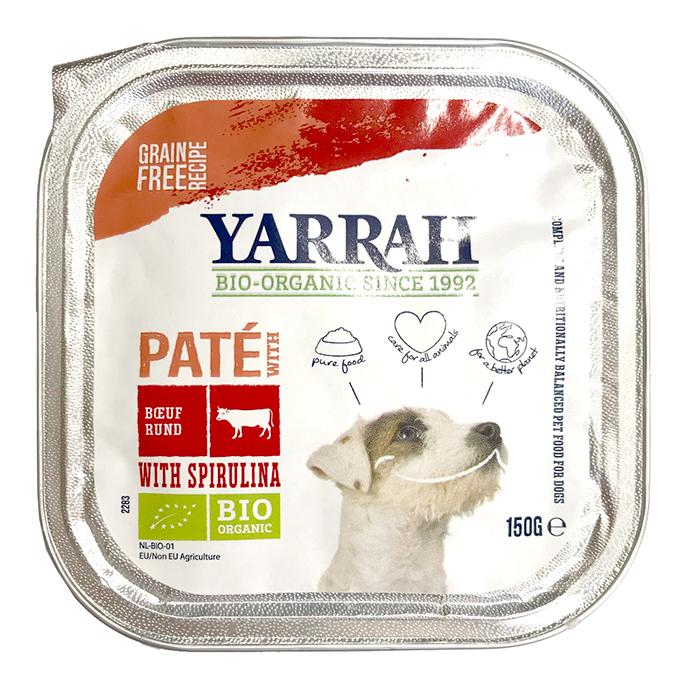 ヤラー ビーフとスピルリナのドッグパテ 犬用 150g Dogcan Yarrah ロゴスペットサイト 通販 Yahoo ショッピング