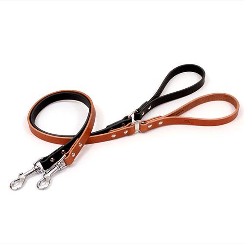 coloco コロコ 栃木レザー リード 犬用 18mm ライトブラウン ペット ペット用