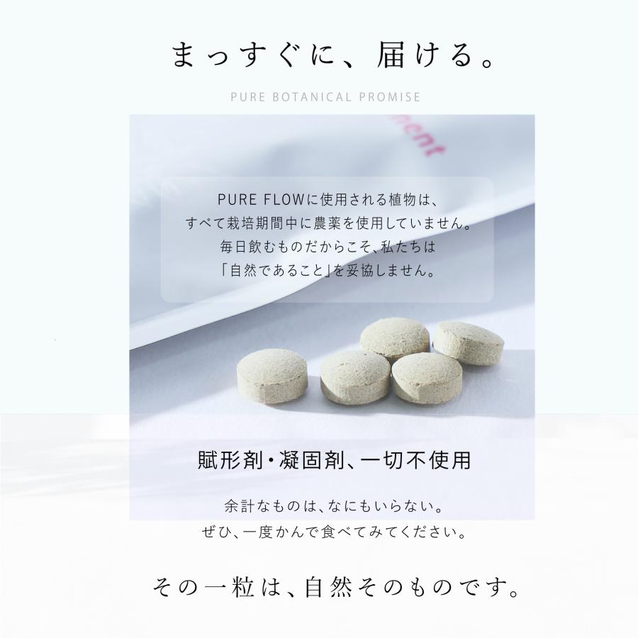 PURE FLOW ピュアフロー 巡り  │カラハリスイカ・大和当帰・生姜・柚子 | 植物サプリメント |  | 04