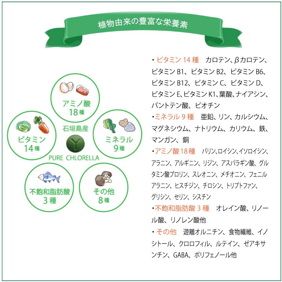 八重山クロレラ 無添加 300粒 八重山殖産 ヤエヤマクロレラ ピュアクロレラ Chlorella サプリメント｜logos｜10