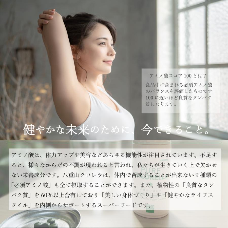 八重山クロレラ 900粒 石垣島産【 ピュアクロレラ 】3ヶ月分 無添加 八重山殖産 クロレラ サプリメント |  | 06