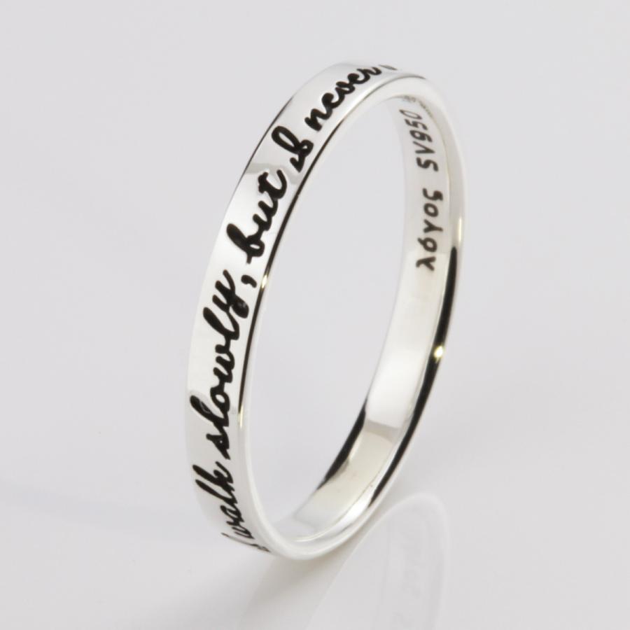 値下げ I But Slowly Walk I Ring 名言 エイブラハム リンカーンの名言のシルバーリングです Never Backward エイブラハム リンカーン Walk メンズアクセサリー Www Lasercentermd Com