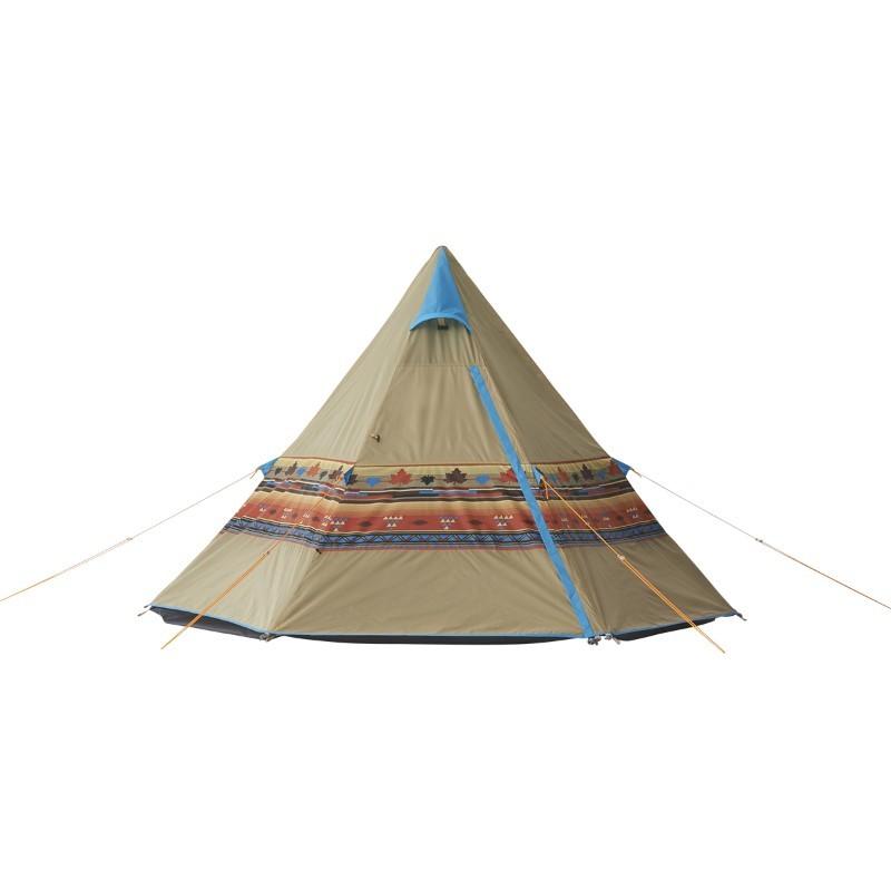 公式 ロゴス LOGOS ナバホ Tepee 300-BB テント ワンポールテント 組み立て簡単 UVカット 遮光 収納 バッグ付き コンパクト キャンプ アウトドア LOGOS_3