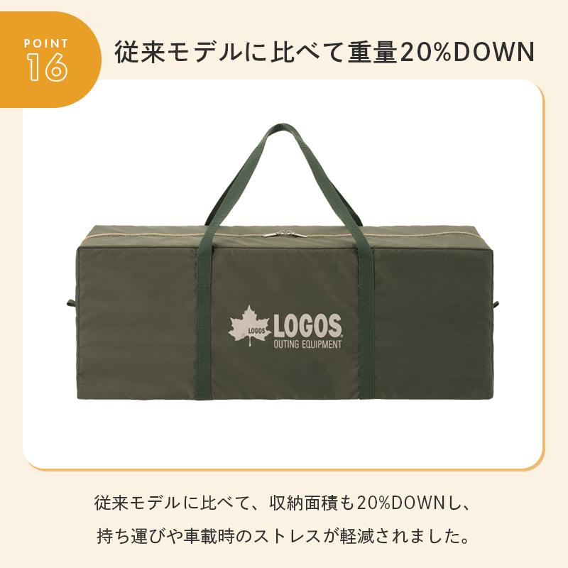 LOGOS（ロゴス） 公式 LOGOS neos PANEL スクリーンドゥーブル XL-BG