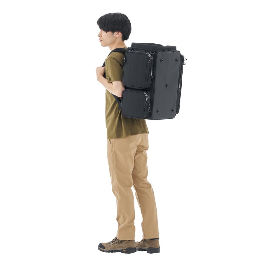 公式 ロゴス LOGOS キャンプツールリュック テーブル付き ロゴス リュック テーブル コンテナ 大容量リュック 31L 可動式仕切り ポケット豊富 アウトドア_14